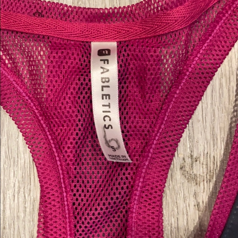 Fabletics Racer Back Workout Tank - Picture 3 of 4